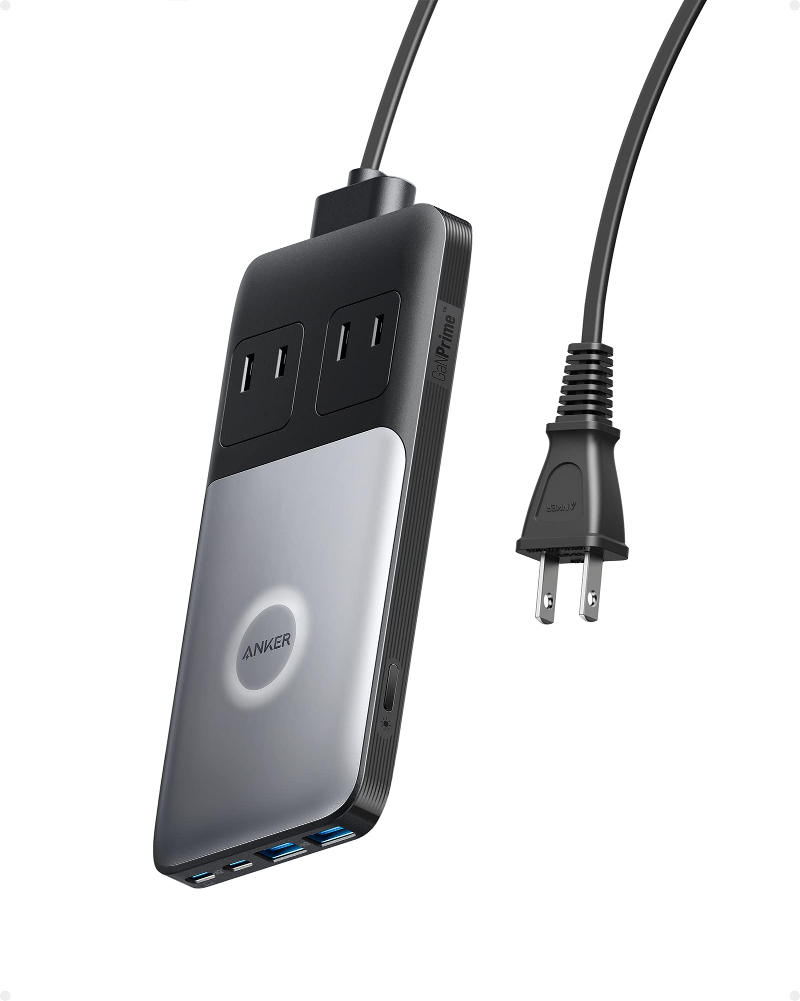 Anker 727 Charging Station (GaNPrime 100W) (6-in-1 充電ステーション) 【独自技術Anker GaNPrime採用/コンセント差込口 2口 / USB 11,563円
