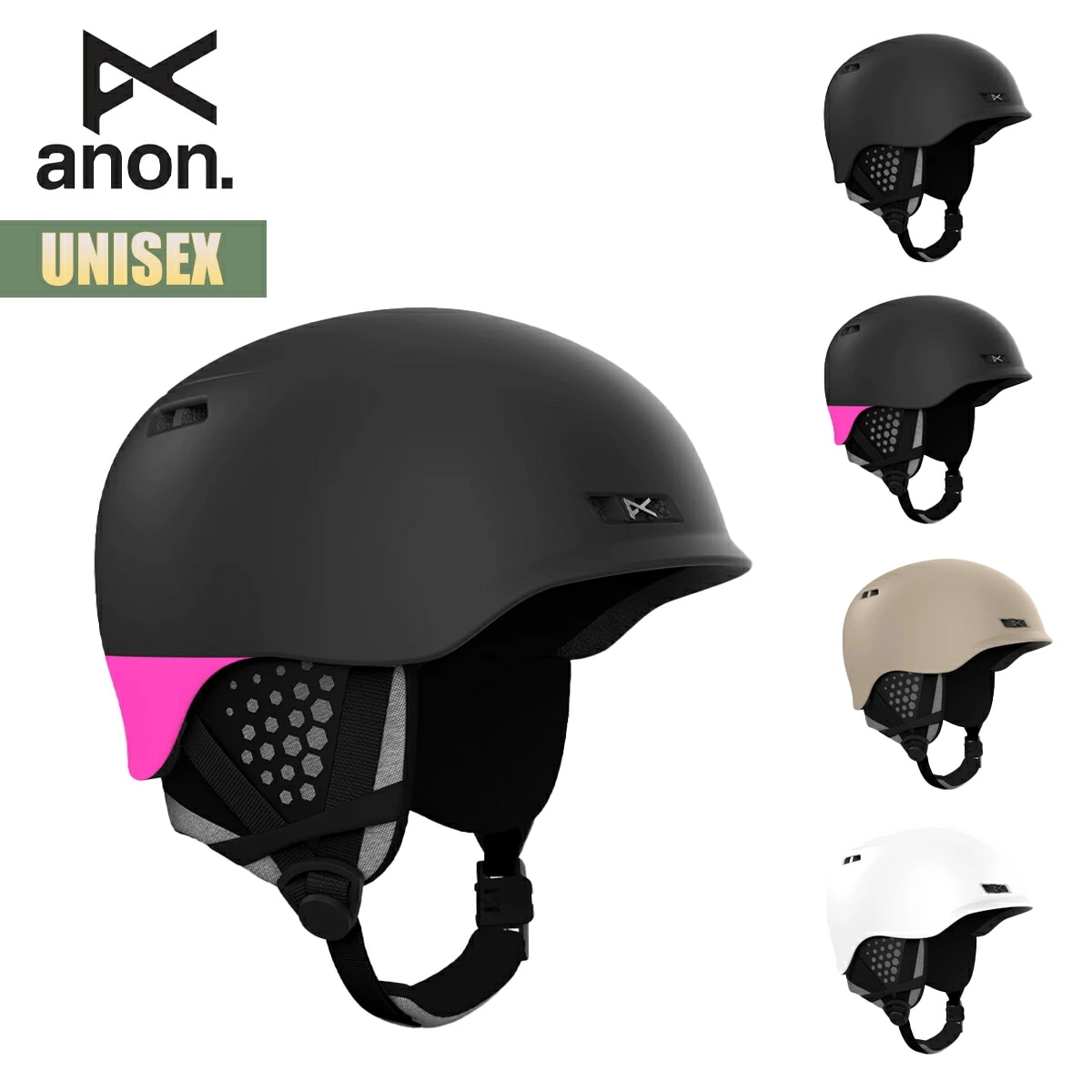 アノン ヘルメット 24-25 W25JP-133621 Anon Rodan Helmet ロダン グローバルフィット メンズ レディース 軽量 サイズ調節 ボアシステム BOA