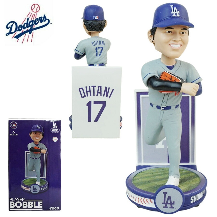大谷翔平 ボブルヘッド シリアルナンバー入り8インチ バナーシリーズ ピッチング ボブルヘッド フィギュアMLB BANNER SERIES 8inch OHTANIL