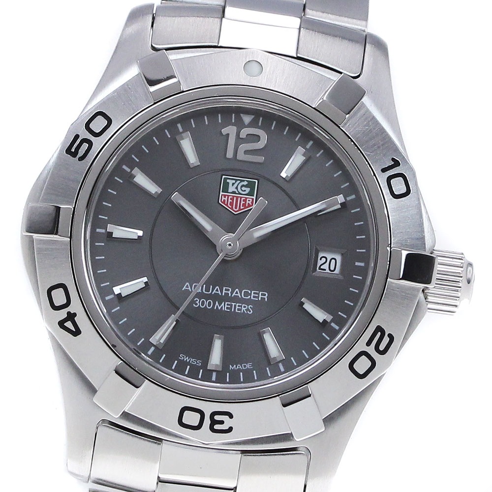 タグホイヤー TAG HEUER WAF141E アクアレーサー クォーツ レディース 良品 保証書付き_842114【中古】