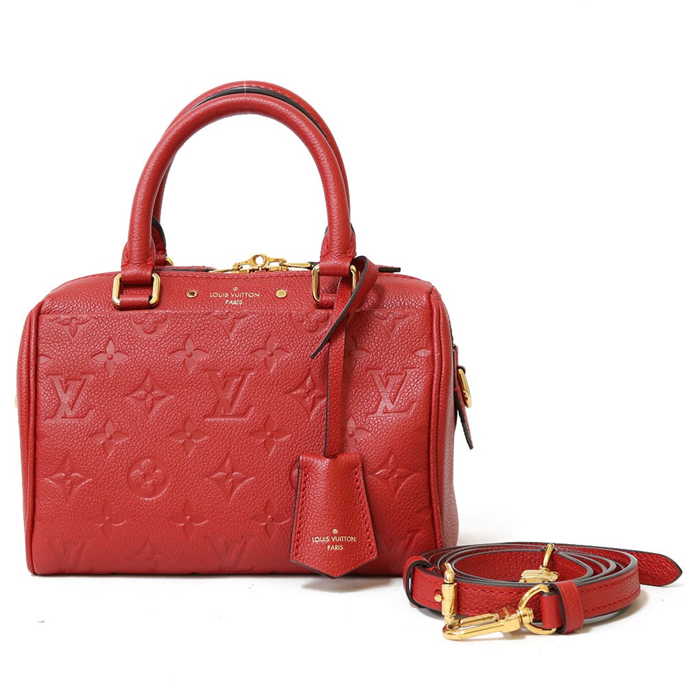LOUIS VUITTON ルイヴィトン アンプラント　スピーディ M42395 レッド 129,950円