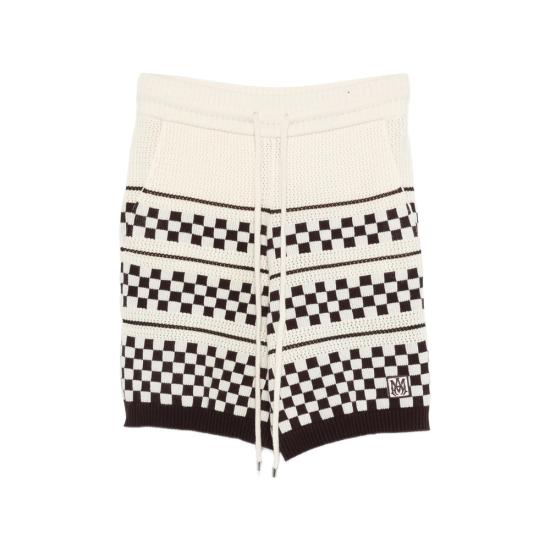 AMIRI Men Shorts AMBMSO1057 ALABA NEUTRALS BROWN