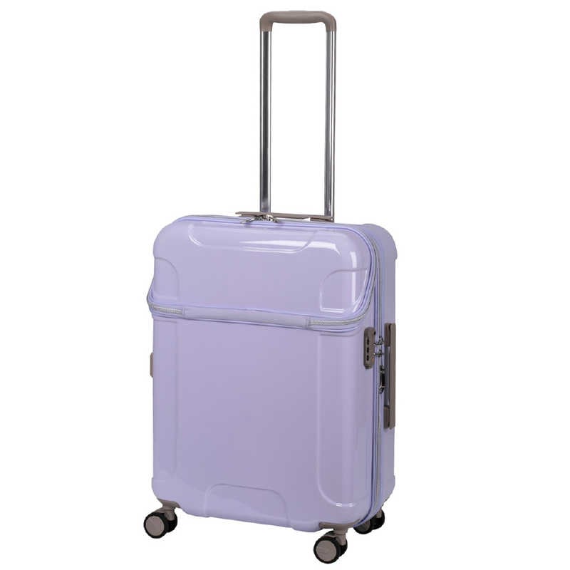 アクタス　スーツケース トップオープンキャリーソフィーマカロン ファスナータイプ 宿泊目安：５泊～１週間以上 57L(68L) TSAロック搭載 スミレ　74-31259
