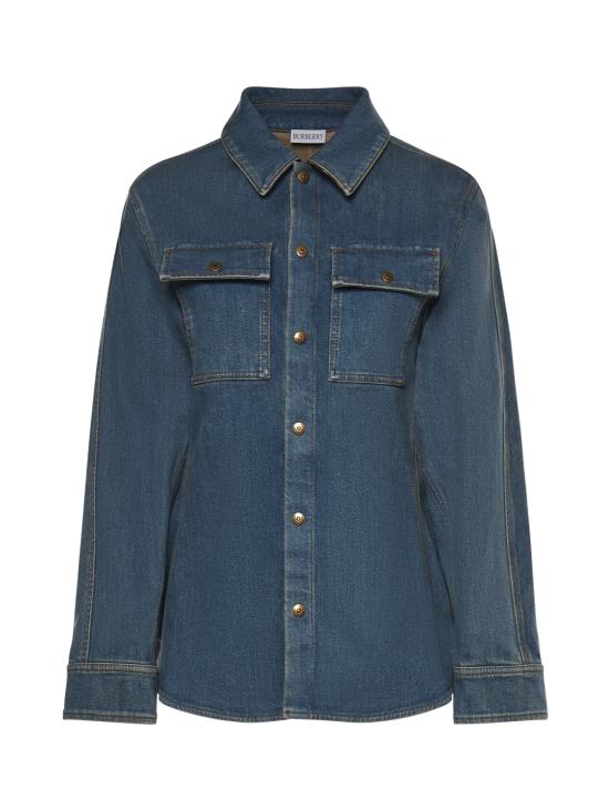 BURBERRY Women Shirts 8118497 A1322 MID BLUE