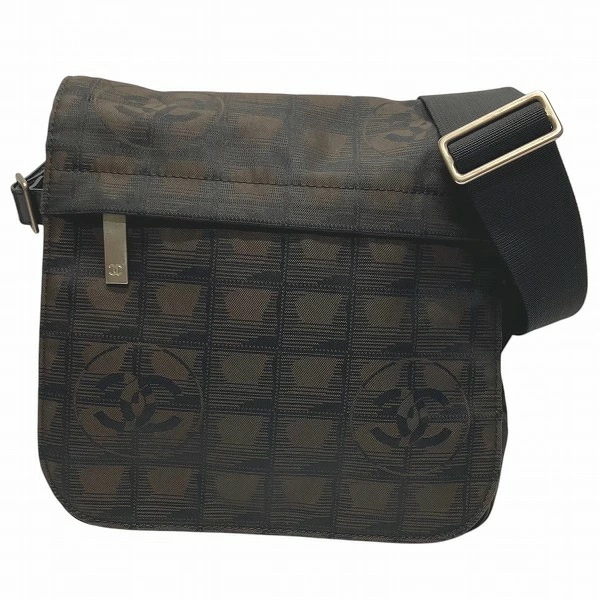 シャネル ニュートラベル A29347 ブラウン バッグ ショルダーバッグ レディース【中古】