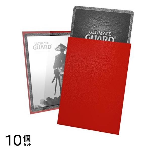 カタナスリーブ プレミアム ジャパニーズサイズ レッド 赤 60枚入 (UGD011051) 10個セット