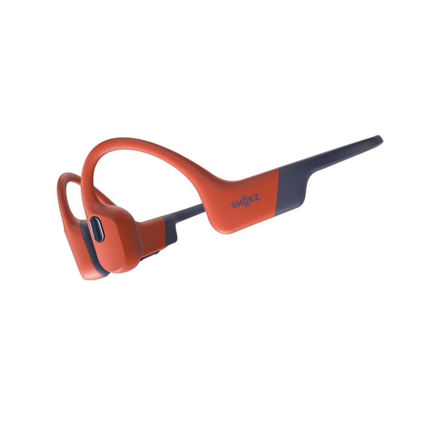 Shokz ショックス OpenSwim Pro 骨伝導イヤホン 水泳用ワイヤレスイヤホン RED