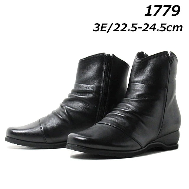 エアリーステップ 1779 3E ショートブーツ レディース 靴