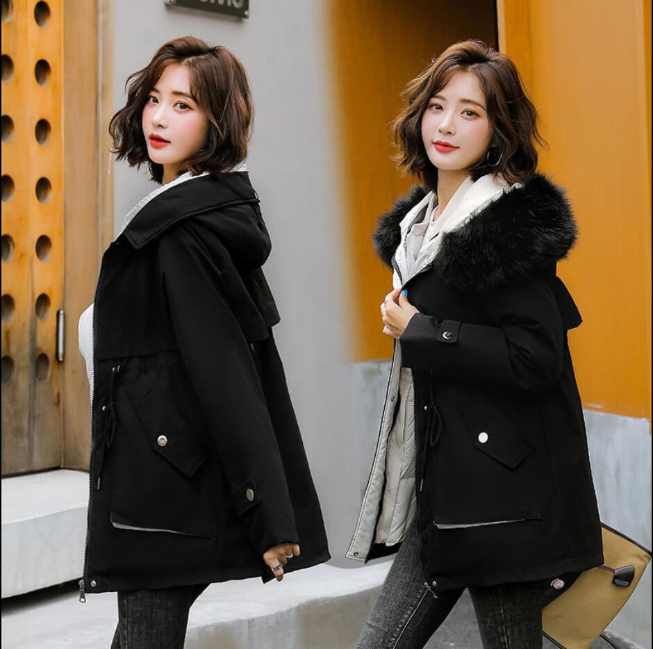 秋冬新入荷韓国新作レディースコートカジュアルカレッジ風OL通勤風デニムジャケット派克服