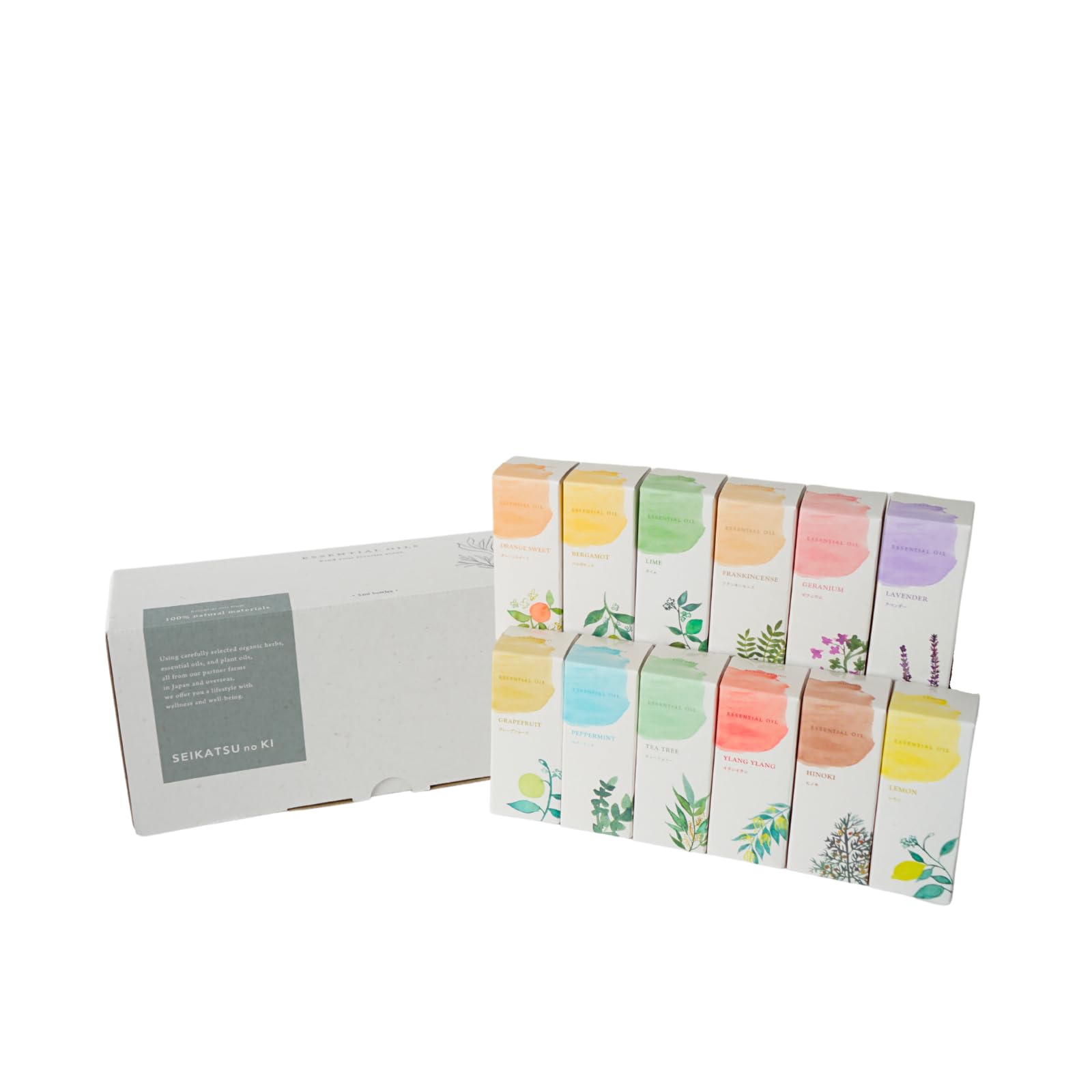 生活の木 エッセンシャルオイル 5ml 12本セット アロマオイル 天然 精油 ブレンド ギフト