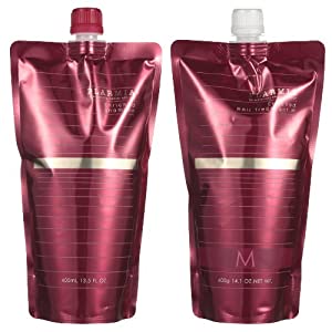 ミルボン プラーミア エンリッチド シャンプー 400mL + トリートメント M 400g 詰め替