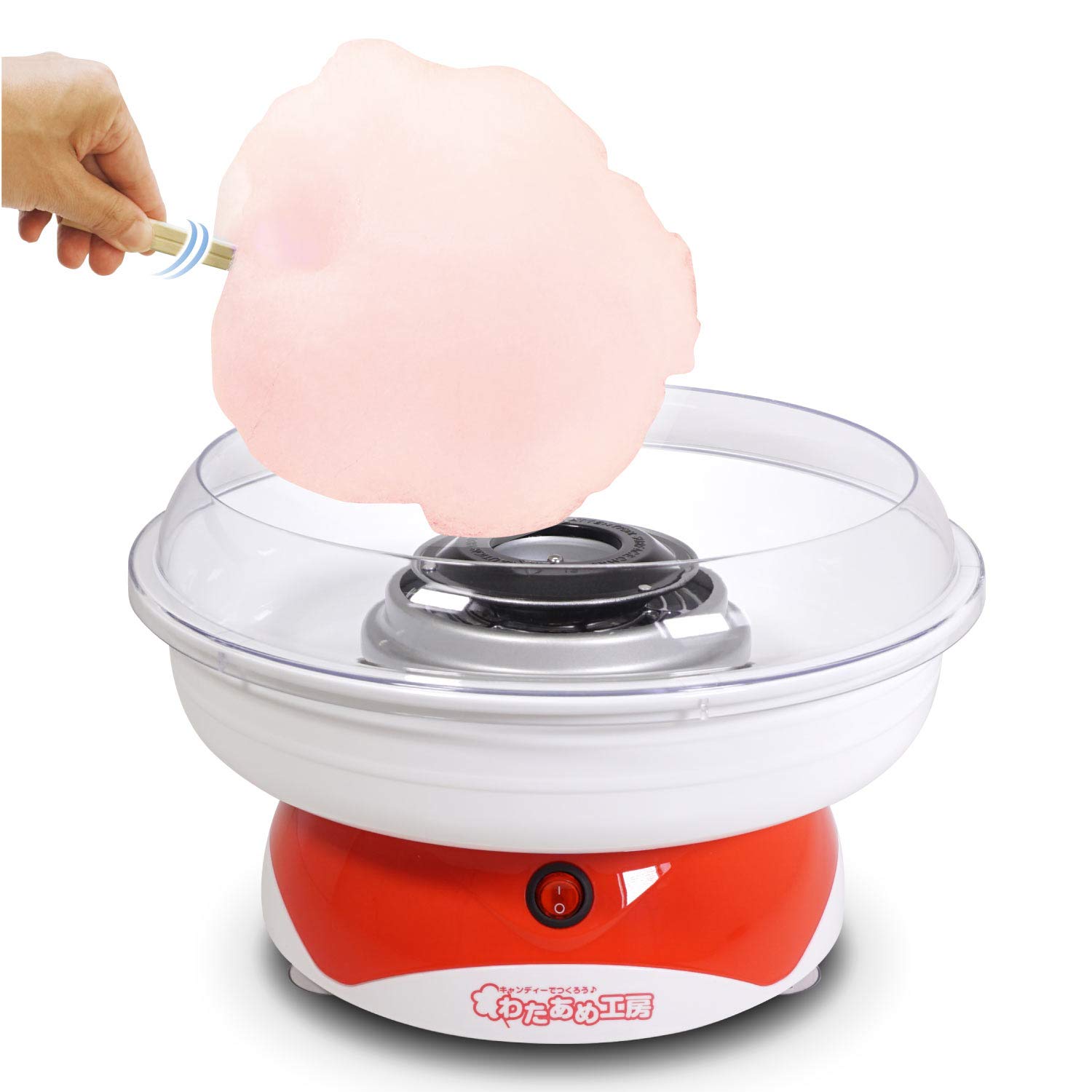 わたあめ機 わたがし機 わたあめメーカー綿菓子機 家庭用 あめから作れる わたあめ工房 綿あめ機 綿飴 綿菓子メーカー わたあめ屋さん おもちゃ クリスマス クッキングトイ 誕生日 プレゼント 5,336円
