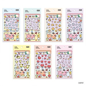 Clear Sticker Photo Card Diary Deco BTS公式グッズ