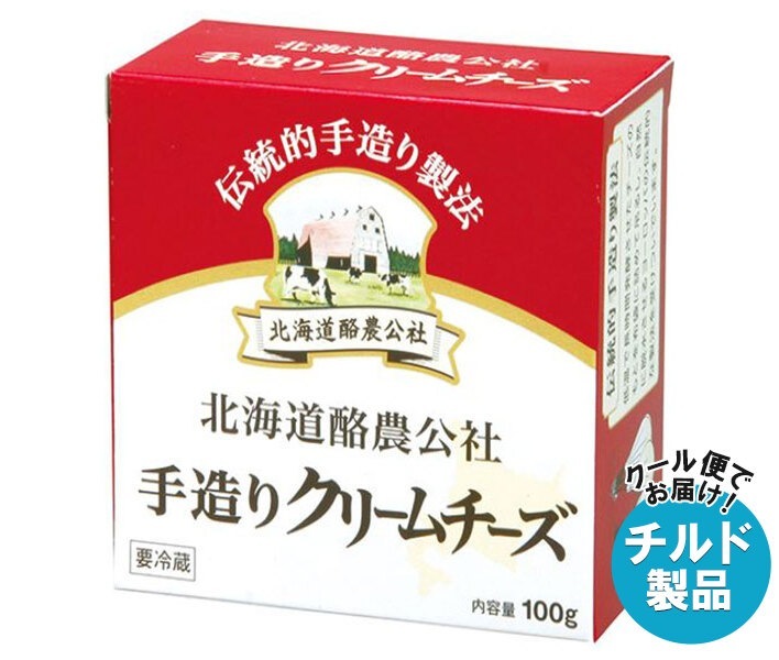 チルド 毎日牛乳 手造りクリームチーズ 100g×6箱入×(2ケース)