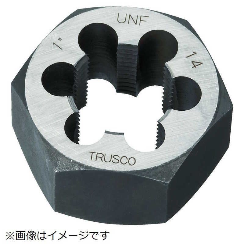 トラスコ中山　六角サラエナットダイス UNF3/4-16　TD634UNF16