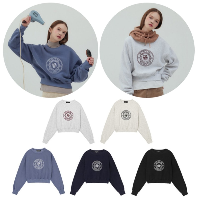 韓国 スウェット 秋 冬 長袖 トップス Tシャツ 5色 5,320円