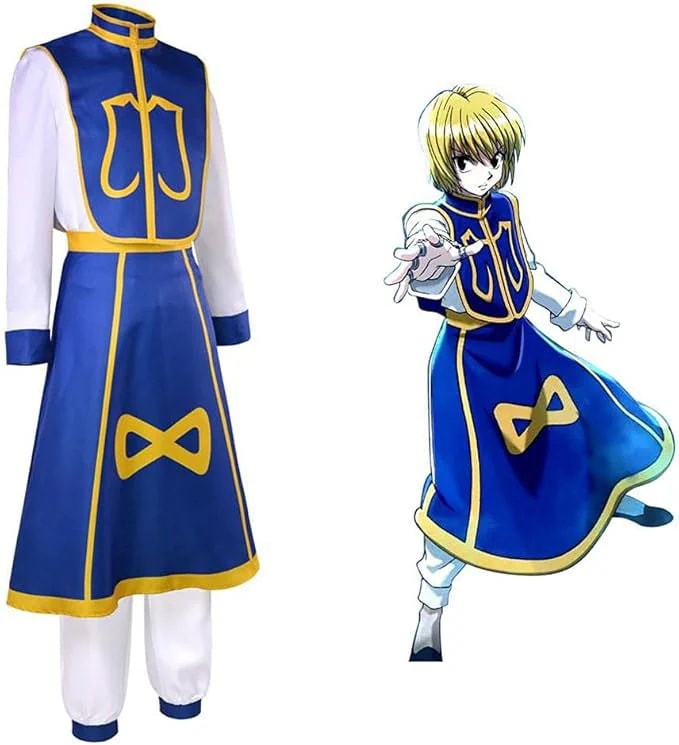 ハロウィン ステージ服 祭り プレゼント 変装 仮装 コスチューム イベント 文化祭 ハロウィン 付き ウィッグ 衣装 コスプレ クラピカ ハンター×ハンター