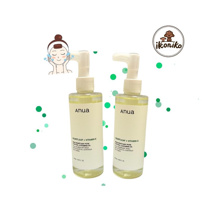 ドクダミポアコントロールクレンジングオイル 200ml+200ml,大容量