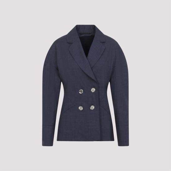 GIVENCHY Women Jackets BW30KA15V5 457 DENIM BLUE