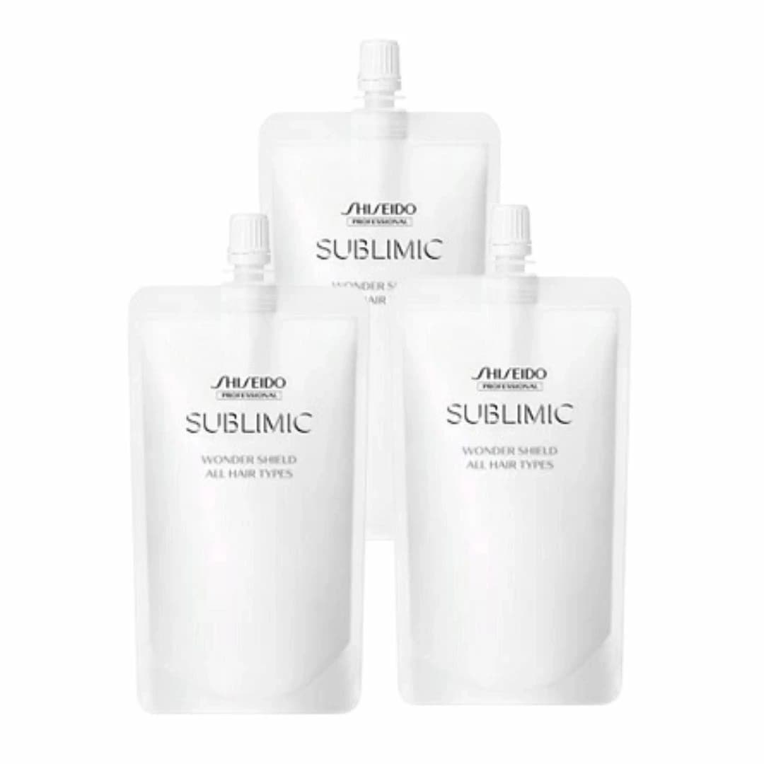 資生堂プロフェッショナル サブリミック サロンソリューション ワンダーシールド 110ml 3個セット レフィル 洗い流さないトリートメント 美容室 スタイリング 専売品