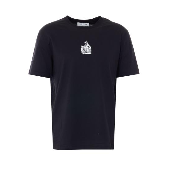LANVIN Men T-Shirts TS0012 J31210 Black