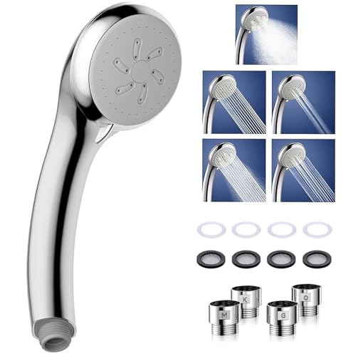 シャワーヘッド 節水 高水圧 浄水 塩素除去 マイクロナノバブル 止水ボタン 水流調整 角度調整 増圧用シャワーヘッド 低水圧 取付簡単 水漏れ防止 高洗浄力 手元ストップ 極細水流 3階段モード 汚