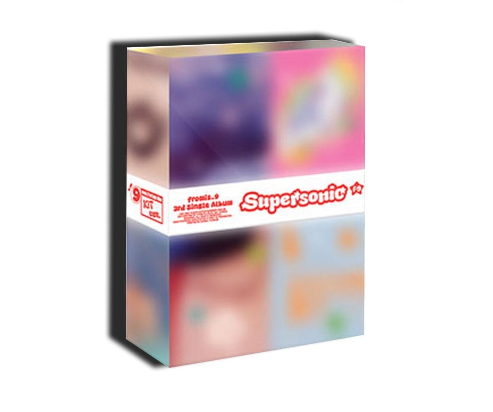 【未開封新品] プロミスナインスーパーソニック 3集fromis9 3rd Single Album Supersonicキットバージョン