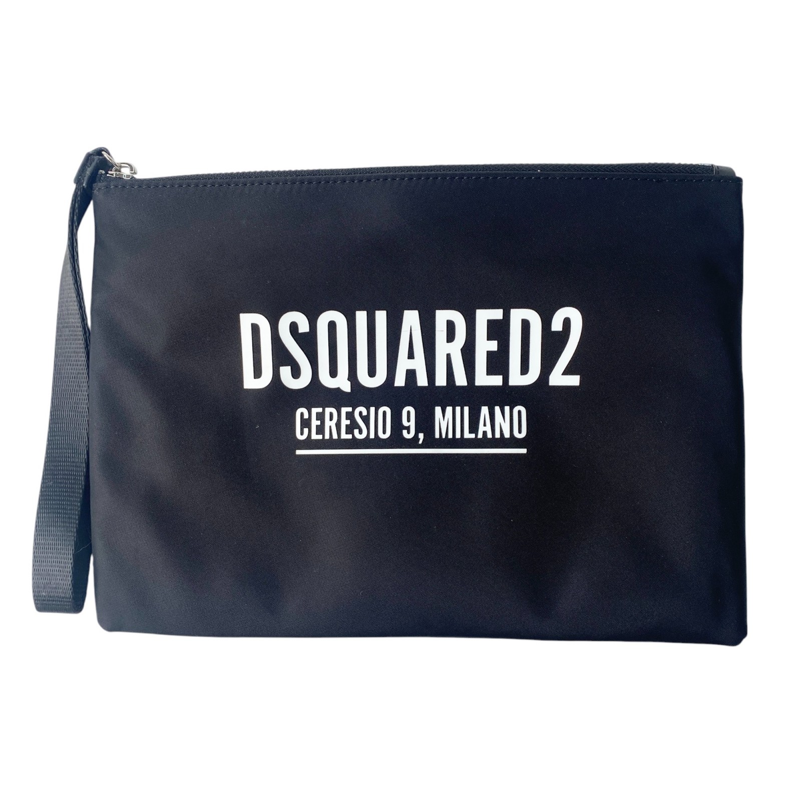 ディースクエアード DSQUARED2 メンズ ナイロン クラッチバッグ
