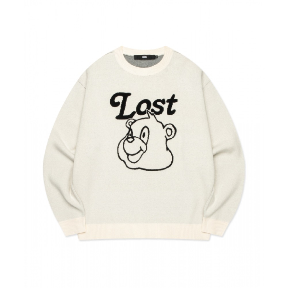 LMC ベアフェイスニットセーターアイボリー