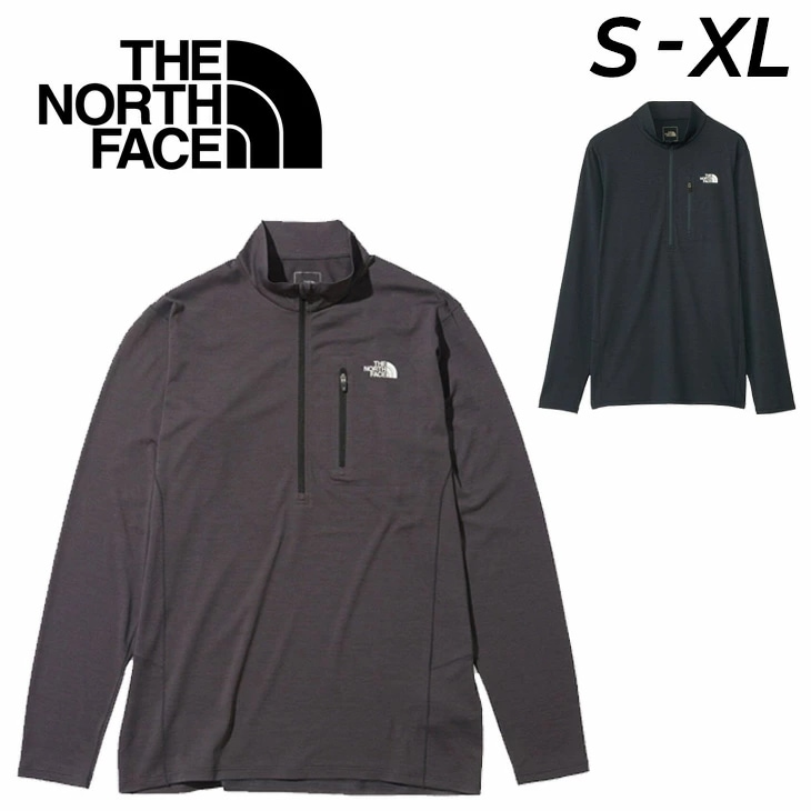 長袖シャツ メンズ フラッシュドライスリーディージップアップ アウトドアウェア 抗菌防臭 速乾 UVカット 登山 トレッキング ハイキング キャンプ メンズウェア ブランド アパレル/NT12201