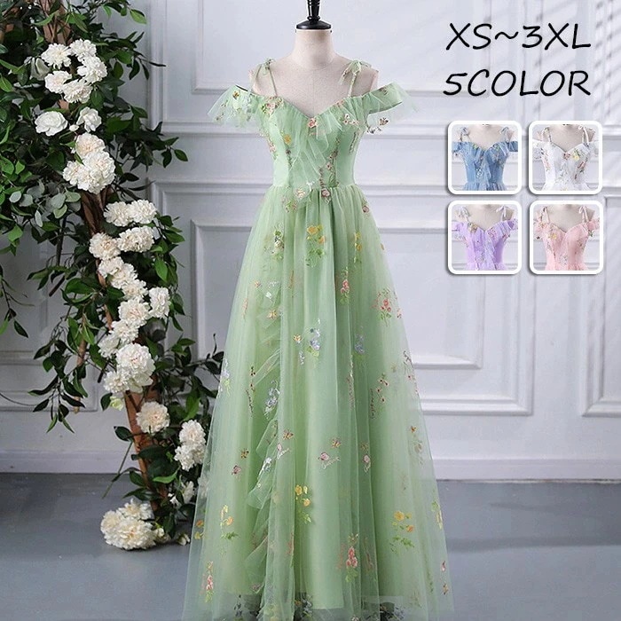 限定ドレス 大人 ピアノ 発表会 演奏会用ドレス 演奏会 イブニングドレス 結婚式 母親 ピアノ発表会 中学生 パーティードレス 発表会ドレス ロング丈 フォーマル お呼ばれ 二次会 披露宴 忘 8,258円