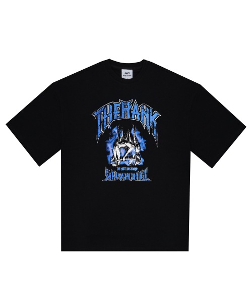 ザランクデスメタルオーバーフィットTシャツ [VER.2]