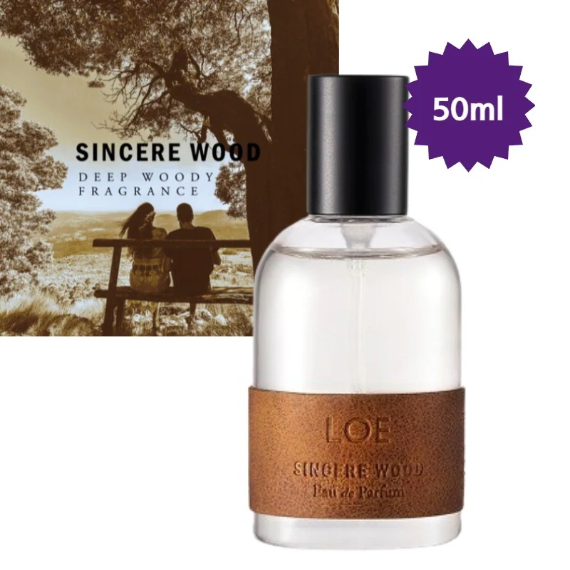 【正規品/TXTヨンジュン,スビンpick】香水/SINCERE WOOD シンシアウッド50ml/木香/森香/ウッディ香/ヴィーガンレザーラベル/韓国香水/デパート化粧品/韓国コスメ