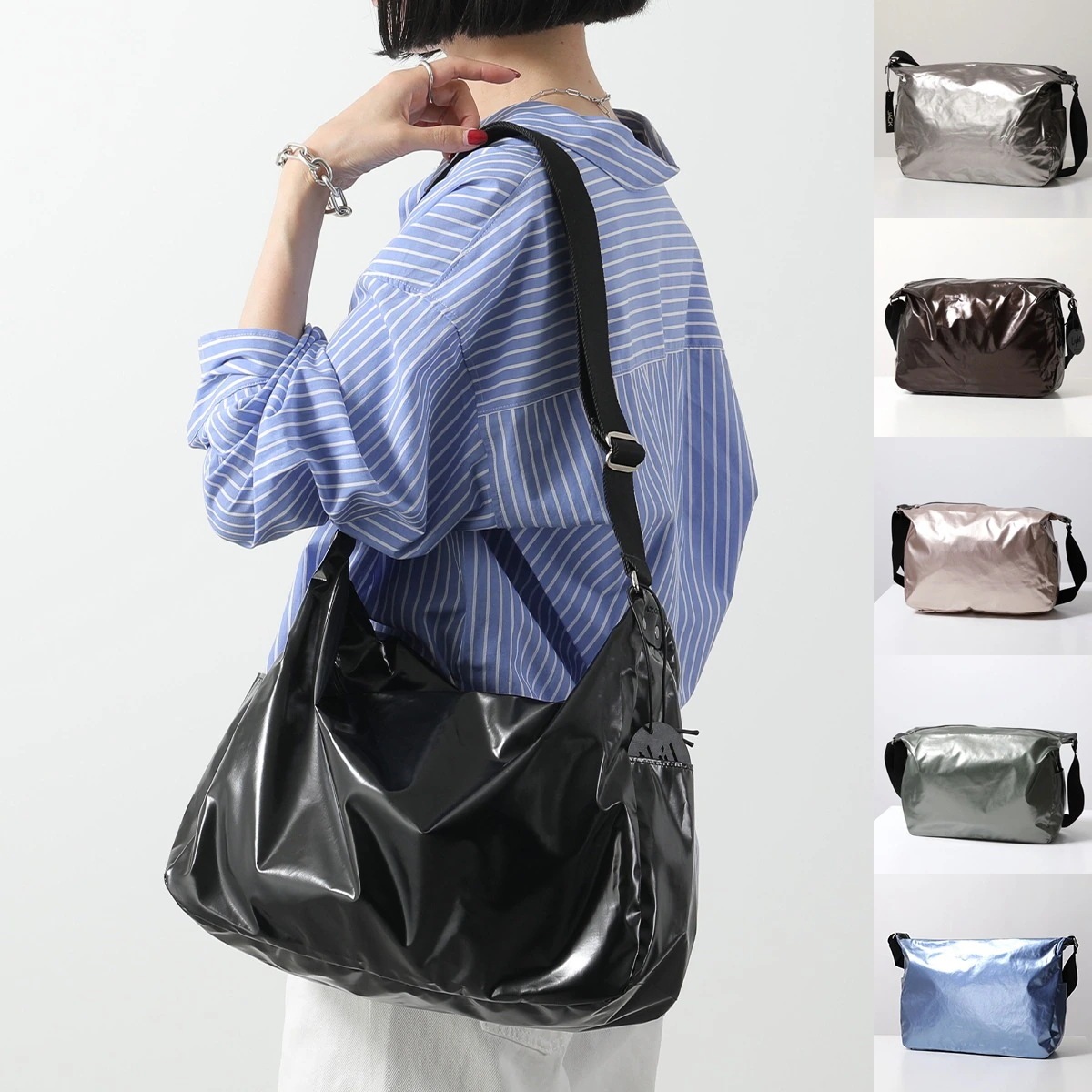 jack gomme ジャックゴム ショルダーバッグ 1645 JOY レディース メンズ 鞄 LIGHT ORIGINAL シリーズ ナイロン ポーチ付き 軽】