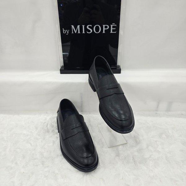 By 男性モダンペニーローファー 122HT239FF003 BLACK 2 JJ