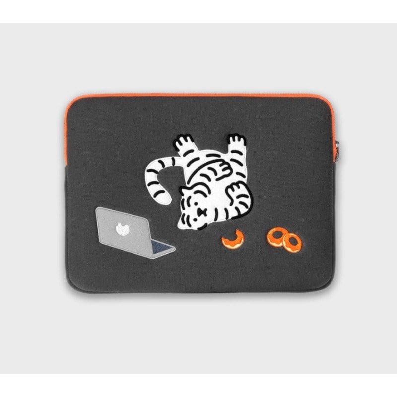 Muziktiger/ Donut Tiger Laptop iPad Pouch/ポーチ