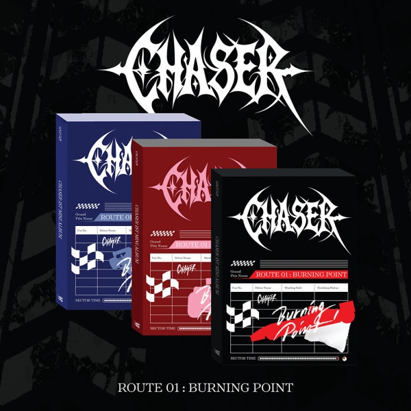 【予約】(3種/セット) CHASER - ROUTE 01 : BURNING POINT
