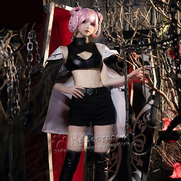 よふかしうた 七草ナズナ コスプレ 衣装 ウィッグ 靴 コス アニメ ゲーム コスチューム パーティーグッズ ハロウィン仮装