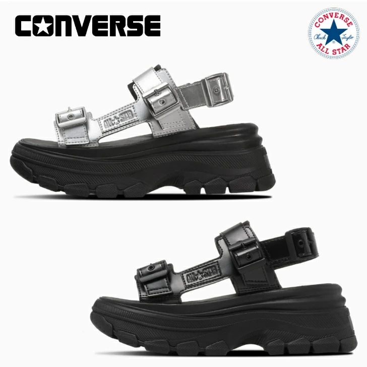 コンバース サンダル ローカット オールスター トレックウエーブ サンダル レディース 厚底 CONVERSE ALL STAR TREKWAVE SANDAL 【当日出荷 送料無料】