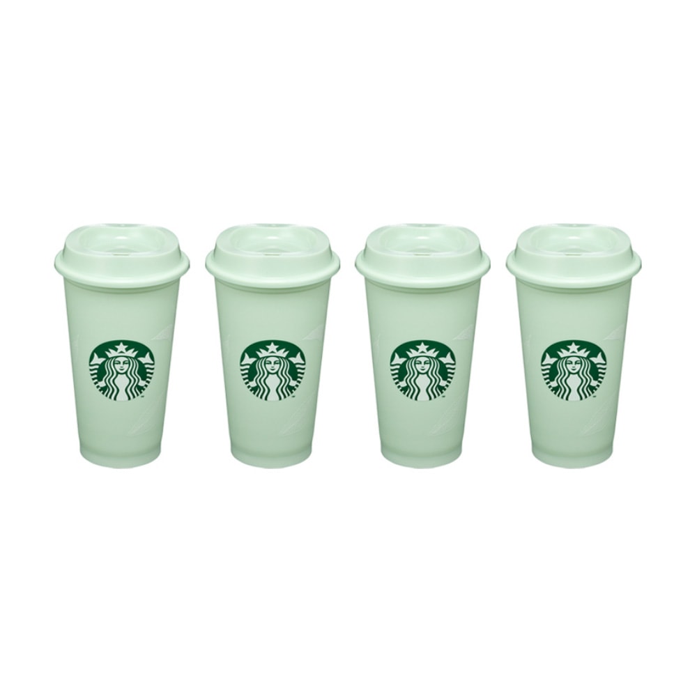 ミント リユーザブル カップ 473ml 4P セット 韓国スターバ グッズ