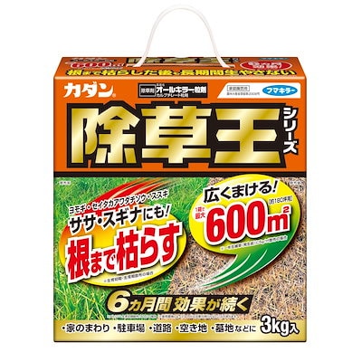 他サイト： カダン　除草王　オールキラー粒剤　３ｋｇ　除草剤　６ヵ月効果が続く　ササ　スギナ　ＣＲＣ90―33―15―01―00の商品画像