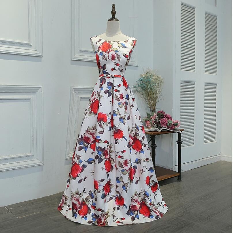 ウエディングドレス ロング丈ドレス 花柄 上品 大人 パーディードレス 結婚式 披露宴 二次会 謝恩 6,604円