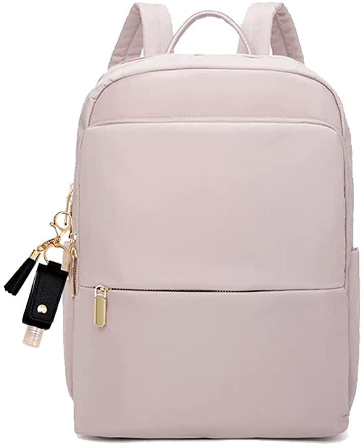 PCリュック PCバックパック レディース ビジネスリュック ビジネスバッグ PC収納( ライトピンク)