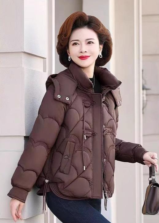 秋服 レディース ファッション オシャレ カワイイ シンプル 大人カワイイ 大きいサイズ ダウン 綿 ジャケット 冬 秋　冬