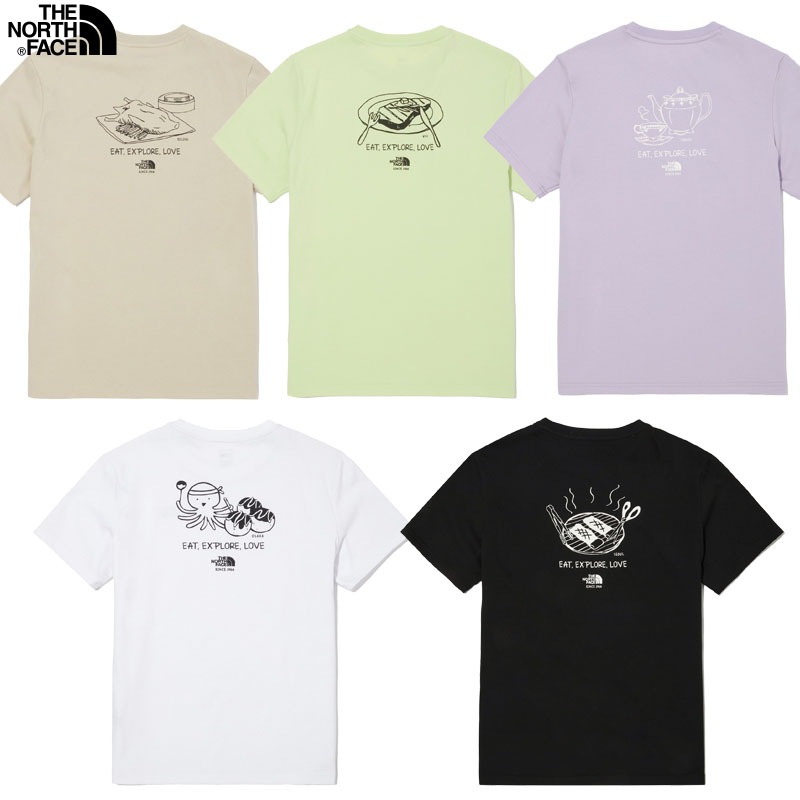 韓国正規品保証 関税負担なし NT7UN18A CITY TRAVEL SS R TEEデイリー 基本 着装 男子 女子 人気 韓国 ファッション 男女共用 アウトドア