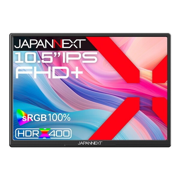 JAPANNEXT JN-MD-IPS105FP 10.5型 FHD+モバイルモニター