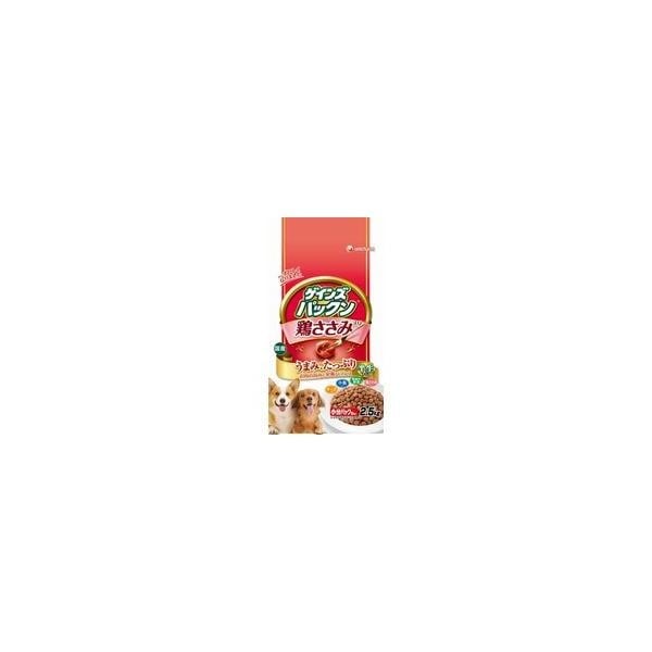 【1ケース】【お取り寄せ対象品】ユニ・チャーム ゲインズパックン 鶏ささみ・緑黄色野菜・小魚・チーズ入り 2.5kg *4個