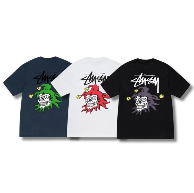 25SS (ステューシー) STUSSY JOKER TEE Tシャツ 半袖 並行輸入品　1905153