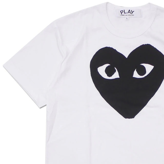 プレイ コムデギャルソン PLAY COMME des GARCONS BLACK HEART TEE ハート ロゴ AX-T070-051 200-007921-050