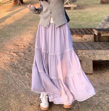 レディース スカート ラブリー かわいい 大人可愛い きれいめ おしゃれ かっこいい ラフ ガーリー ルーズ 個性的 モード系 エレガント モダン 主役級 存在感 フォーマル とろみ感 抜け感 浴衣風